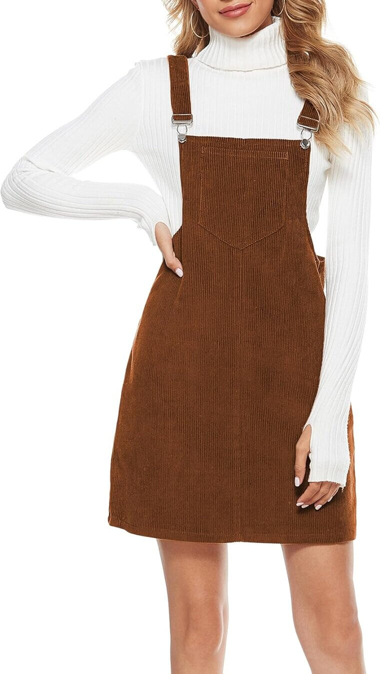 Tanming Corduroy Jumper - Cute, Versatile Style for Fall - Don’t Miss the 20% Discount!