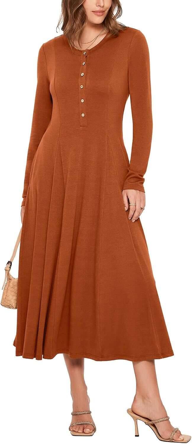 Glamaker Trendy Fall Dress - Versatile Style for Every Occasion 