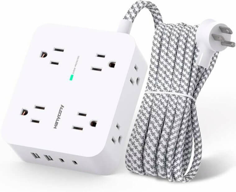 Ultimate Charging Station: Surge Protector with USB Ports Now 12% Off!