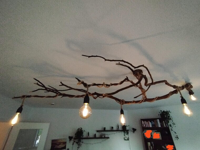 Faux Chandelier