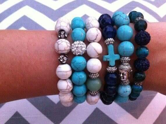 Bracelets en perles de Bouddha