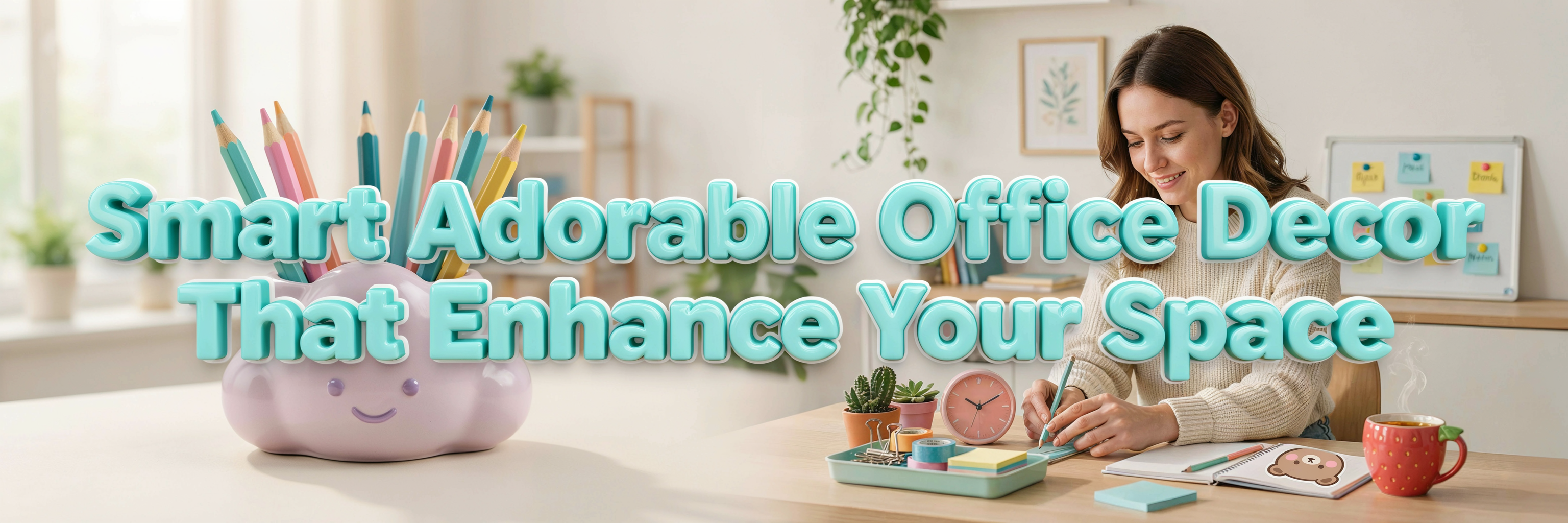 Adorable Office Decor to Brighten Your Workspace