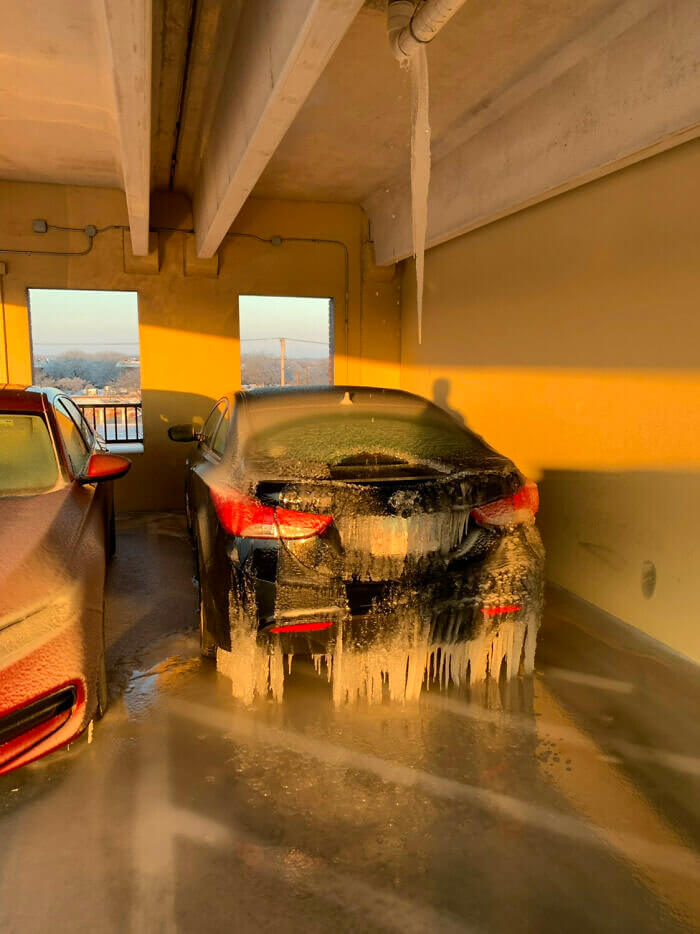 Is This Bad Karma for Parking on the Stripes?