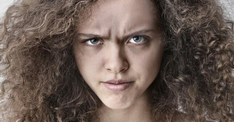 Frowning Without Realizing It