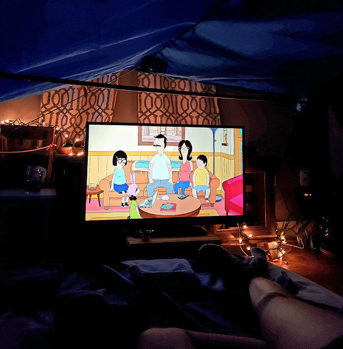 You’re Never Too Old for a Blanket Fort