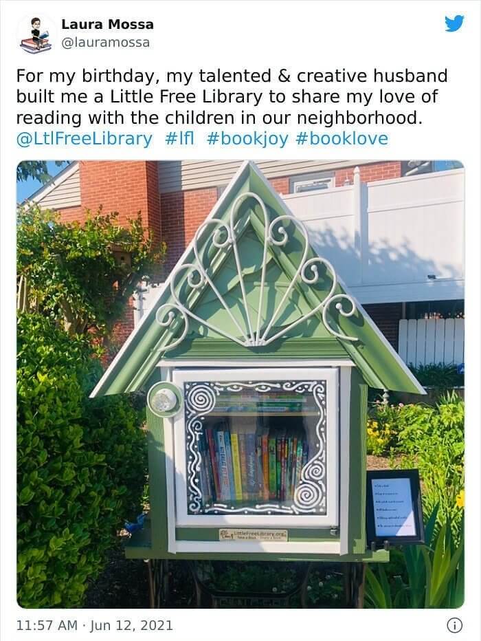 A Cute Gesture for Any Book-Loving Spouse