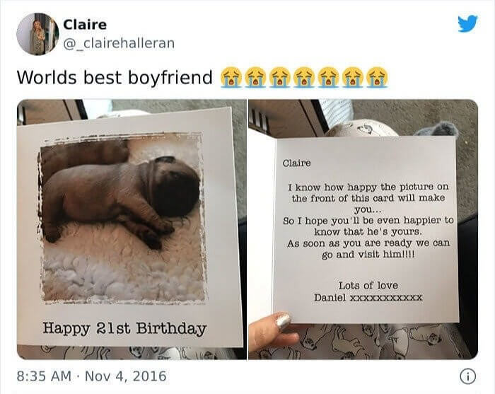 The Best 21st Birthday Present You Could Ask For