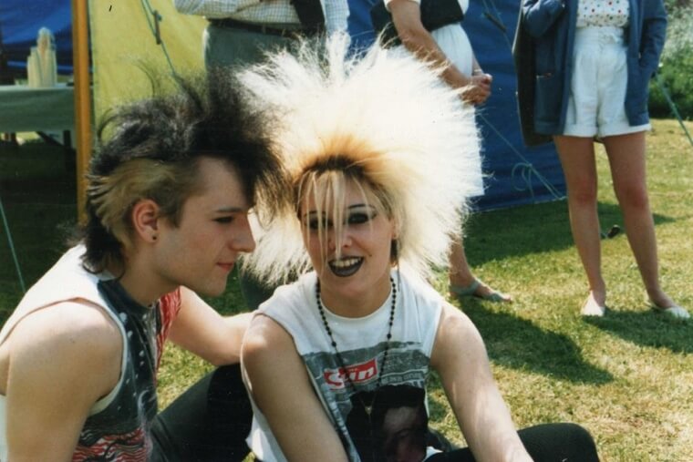 The Typical '80s Punk Rock Couple