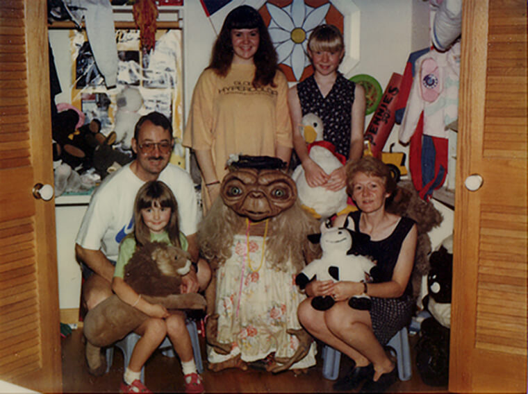 The E.T Family Photo