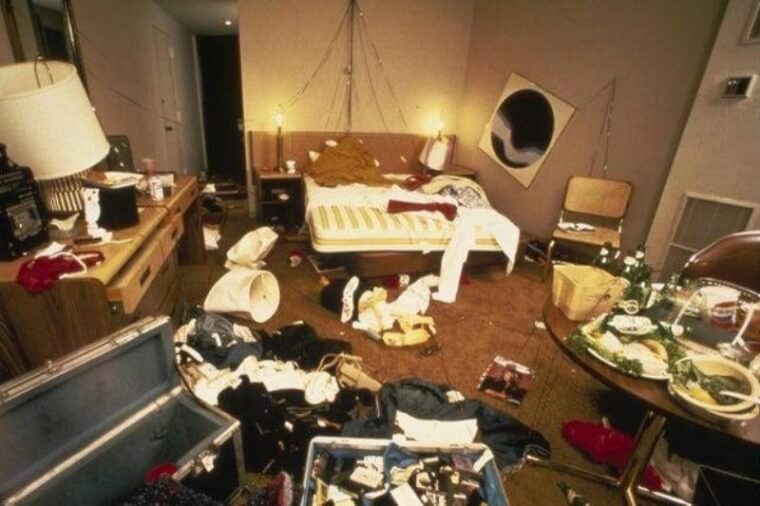 Van Halen’s Hotel Room