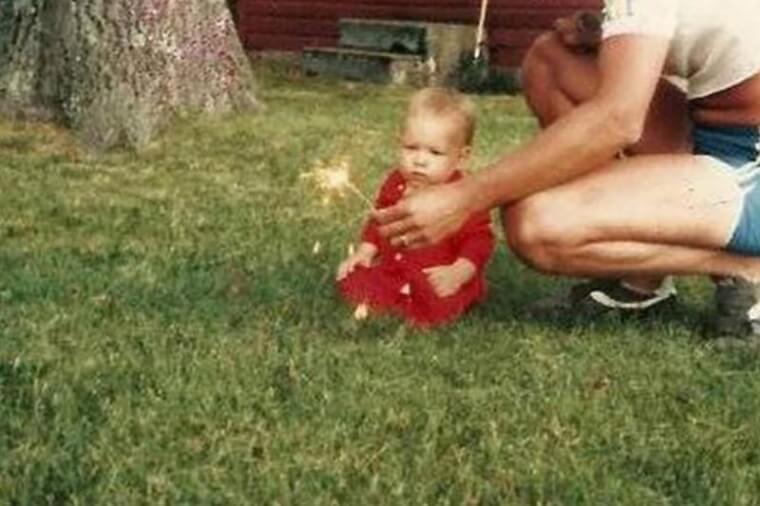 Showing His Kid Some Spark