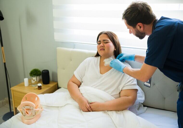 Neck Lift: Constant "choking" Sensation and Muscle Tightness