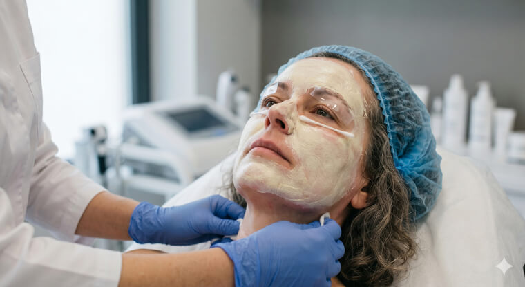 Phenol Chemical Peel: Deep Skin Burning and Intense Shedding