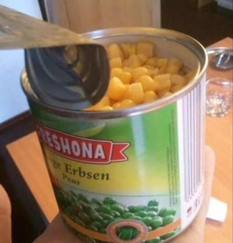 Never Trust A Can By Its Label