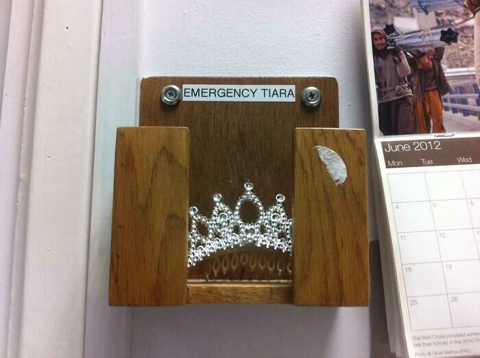 An Emergency Tiara Found In A Psychiatry Ward