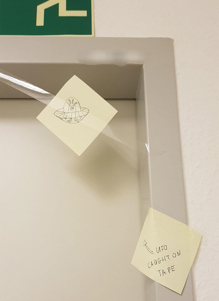 The Cutest UFO Office Joke For The Win