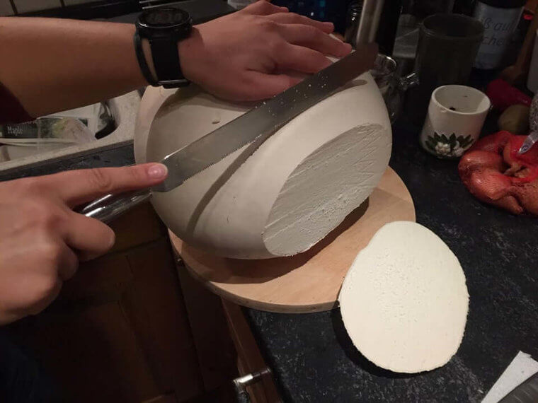 Despite What You Might Think, This Is Not A Giant Ball Of Mozzarella!