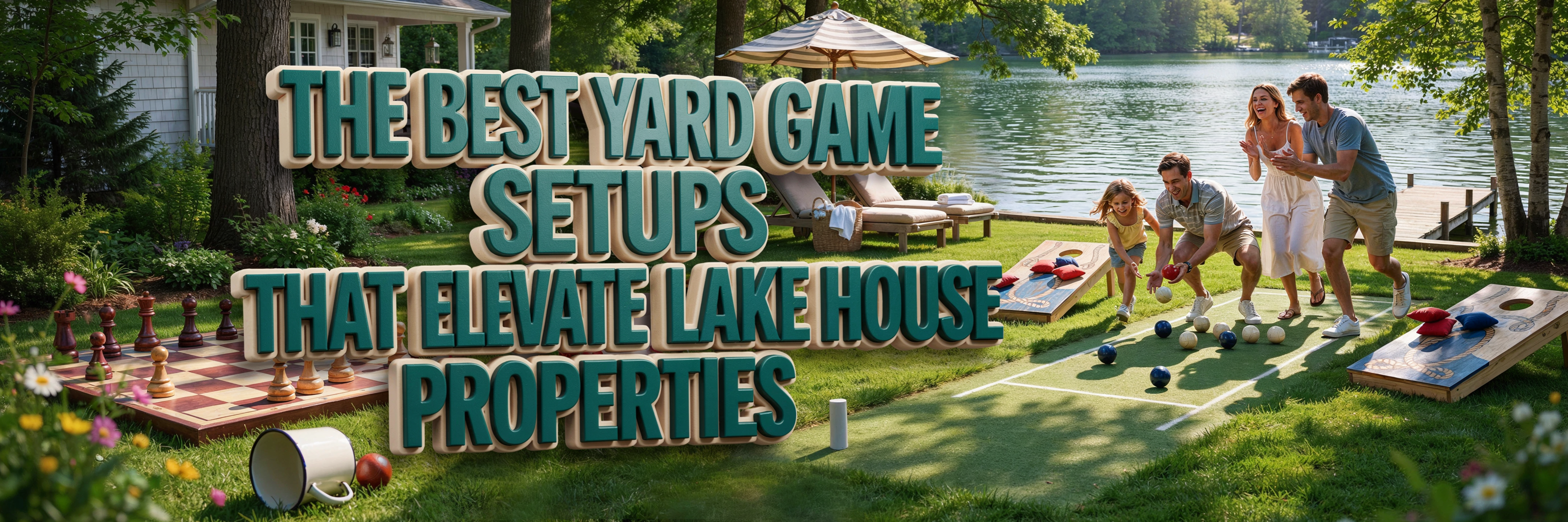 Top Year-Two Upgrades: The Best Yard Game Setups for Lake House Owners