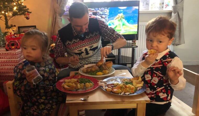 The Kids Have Their Own Christmas Table