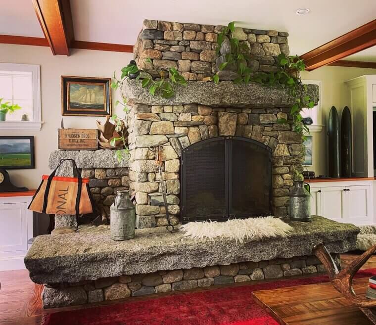 Flagstone Fireplaces