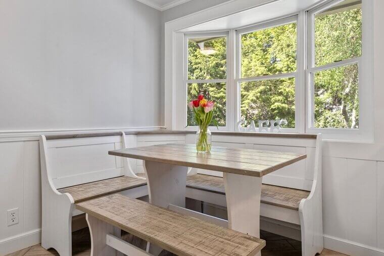 11. Built-In Breakfast Nooks