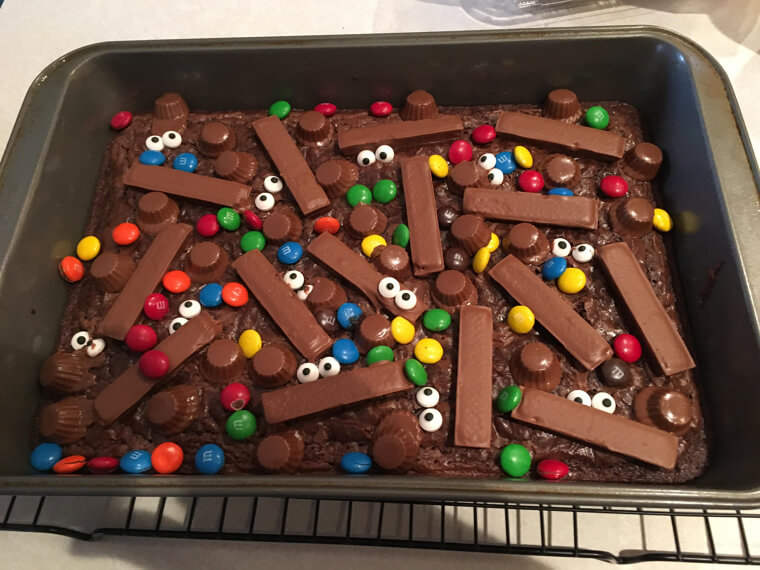 The Perfect Halloween Brownies