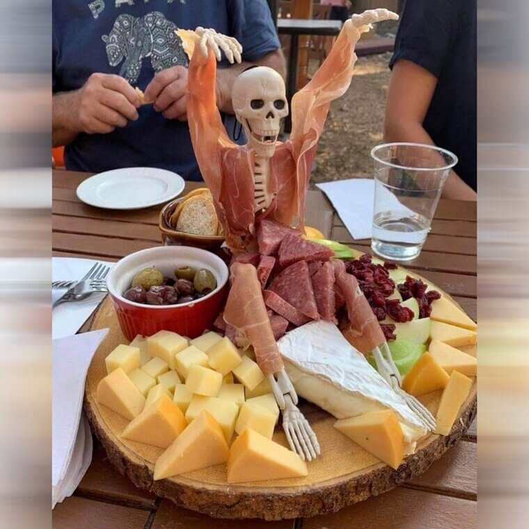 A Gaga-Themed Charcuterie Board