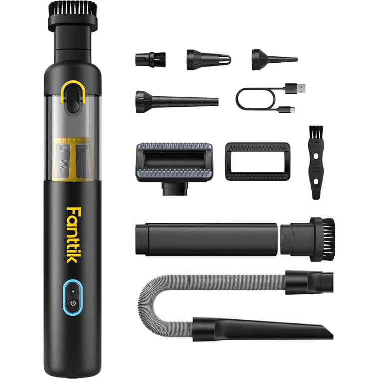 Fanttik Car Vacuum - Powerful, Portable, and Versatile Cleaner - Don’t Miss the 34% Discount!