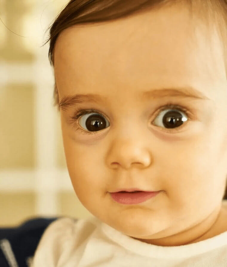 ​Babies Blink Much Less Than Adults Do