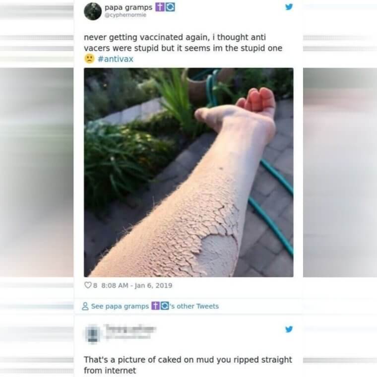 This Anti-Vax Newbie Who Was Called Out For Lying