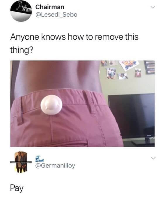 This Person Might Want To Pay For This Next Time