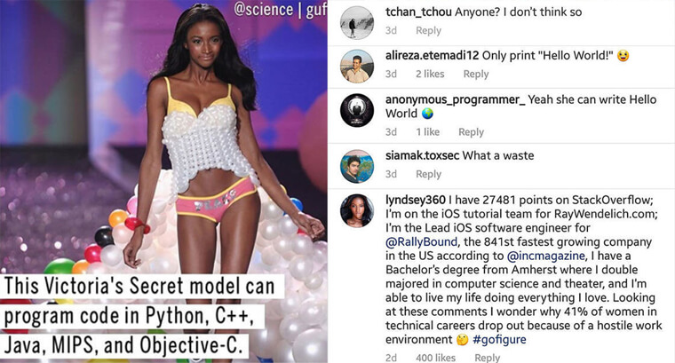 When This Software Engineer And Model Called Out Toxic Men