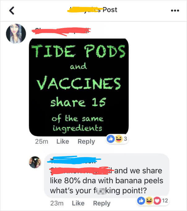 Another Person Who Used This Anti-Vaxxer's Logic To Discredit Them
