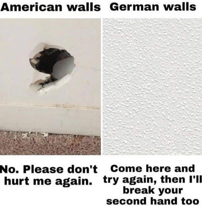 German Walls Are Just Built Differently