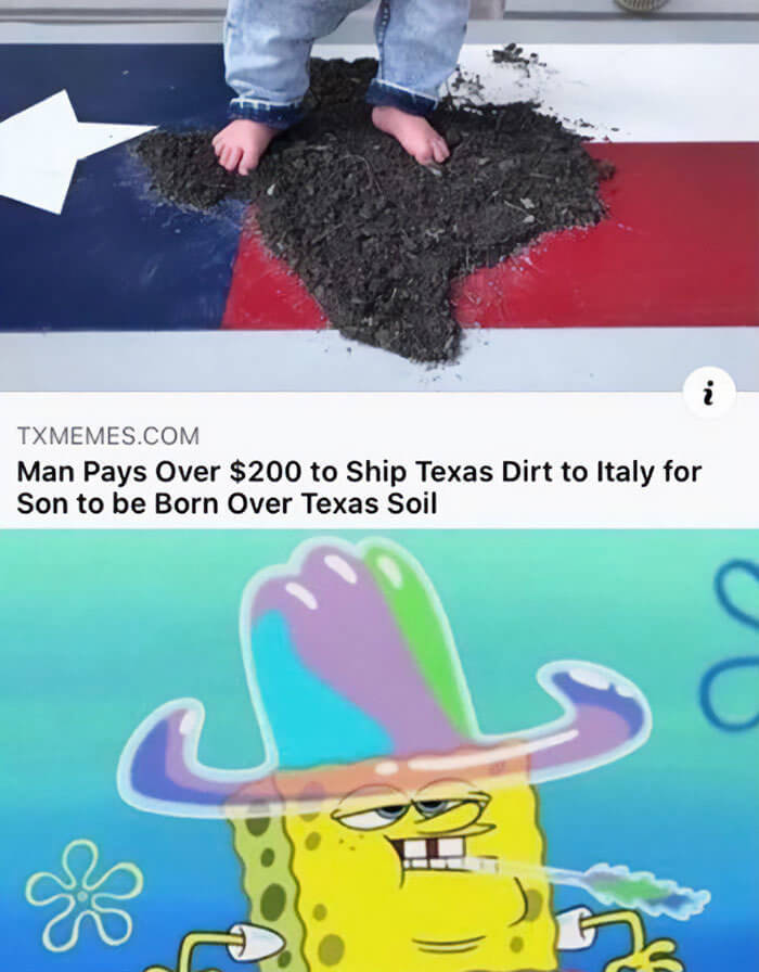 They Must Be Born on Texas Soil