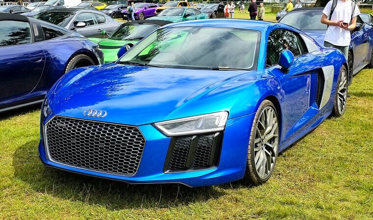 9. Audi R8 – 16%
