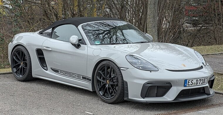 2. Porsche Boxster – 34%