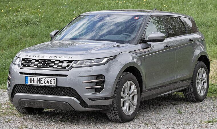 13. Range Rover Evoque – 10%