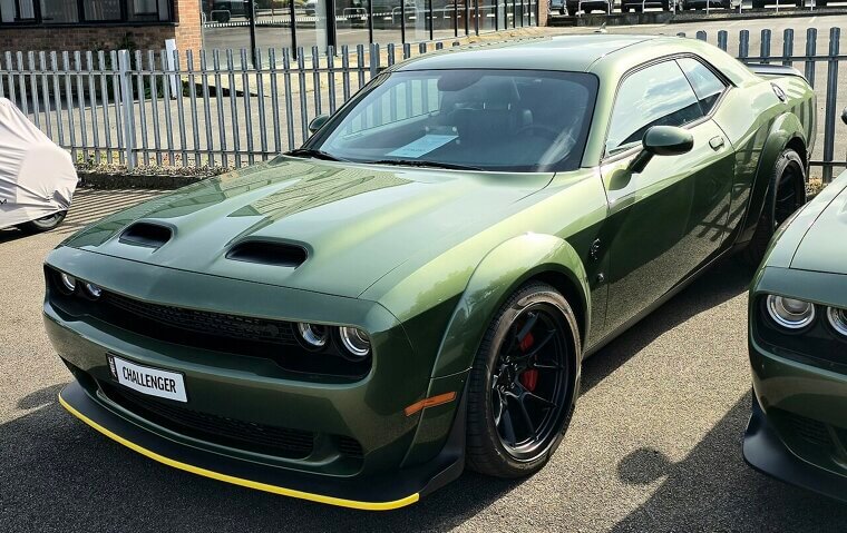 15. Dodge Challenger – 9%