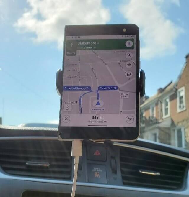 Dashboard Mounted GPS