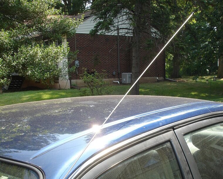 Giant Car Phone Antennas