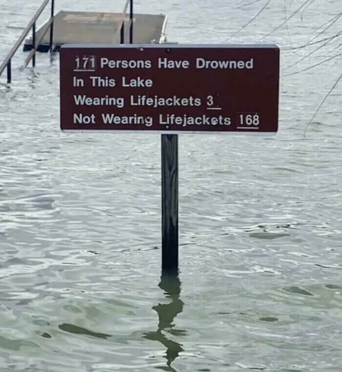 Wear a Life Jacket