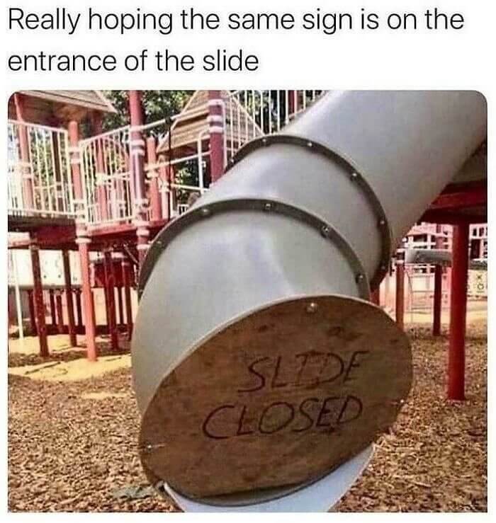The Sign on This Slide