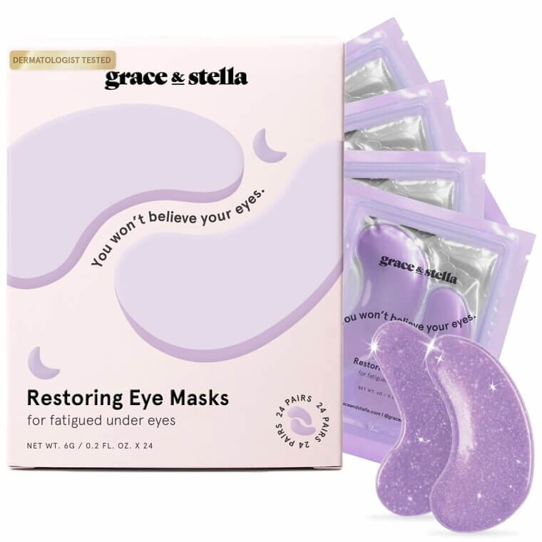 Revitalize with grace & stella Eye Masks for Dark Circles 