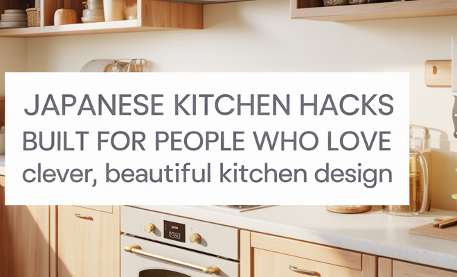 Japanese Kitchen Hacks Built for People Who Love Clever, Beautiful Kitchen Design 🇯🇵