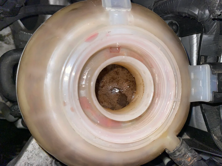 Coolant That’s Murky, Low, or Rusty