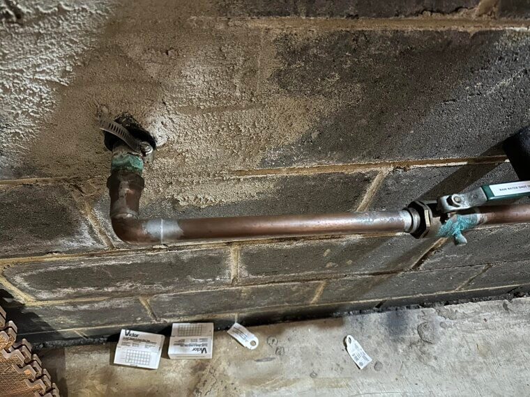 Moving Plumbing Lines
