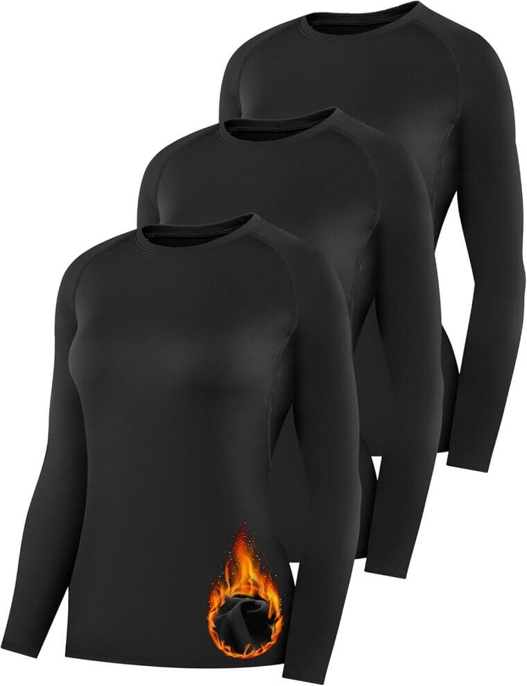 Women's Thermal Tops - Stay Warm & Active This Winter - Now 15% Off!