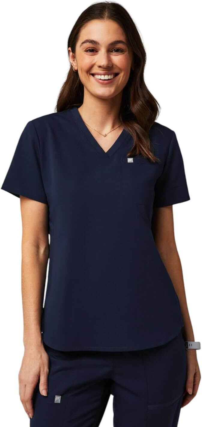 Fabletics Scrub Top - Comfort Meets Style, Perfect for Work - Now 25% Off!