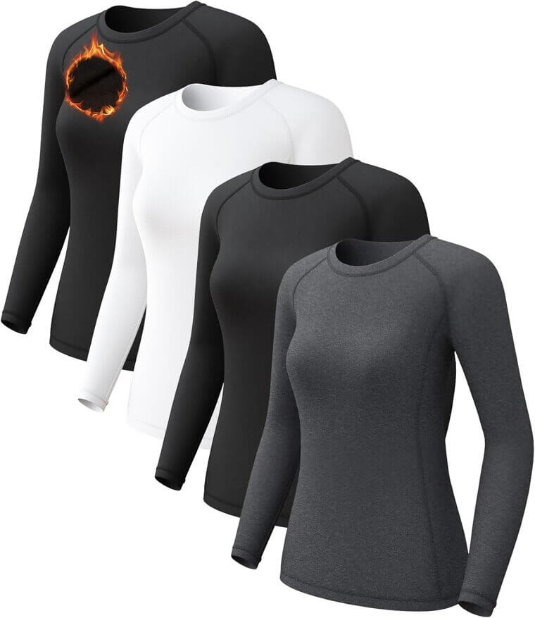 Women's Compression Tops - Perfect for Yoga, Running, and Gym! - Now 20% Off!